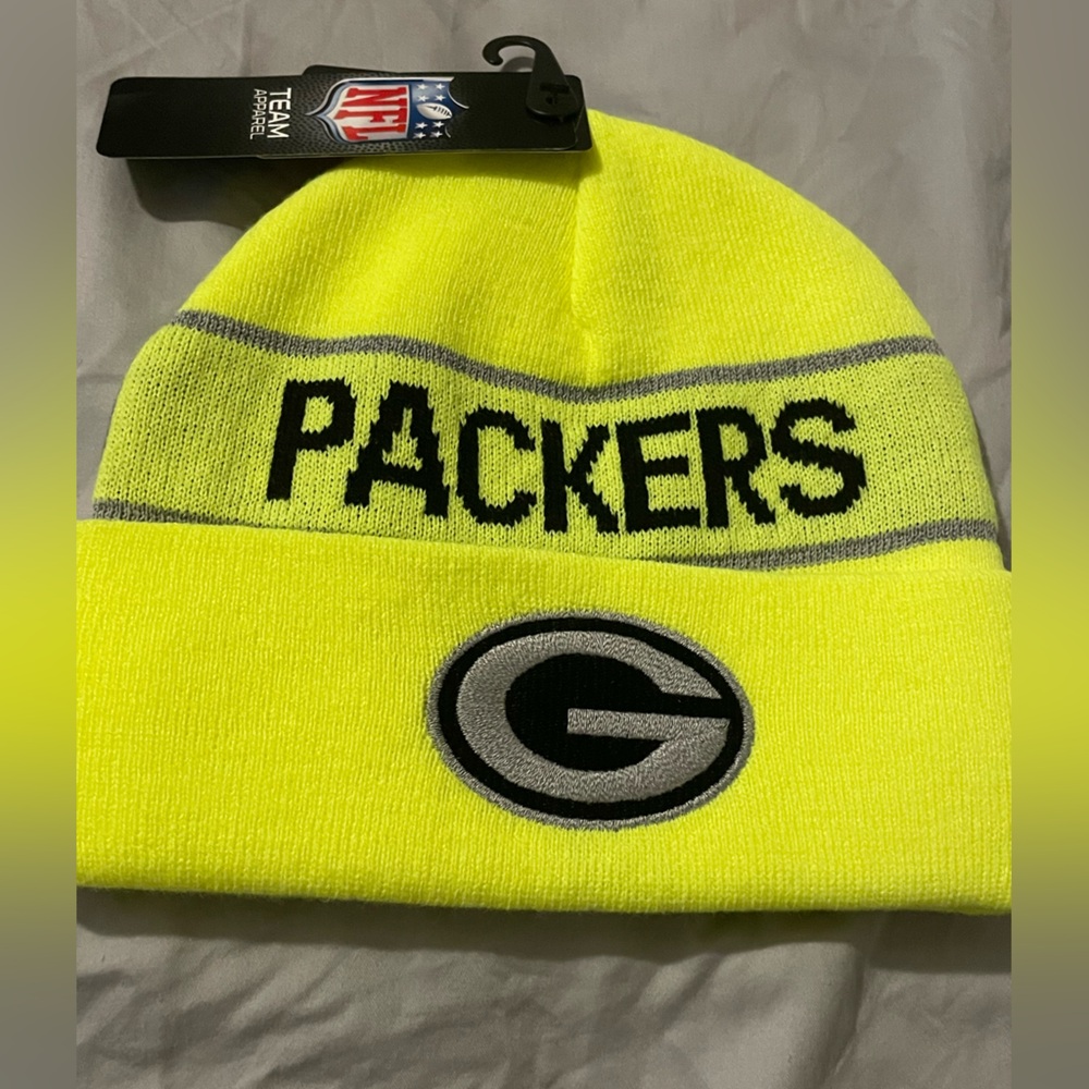 New Greenbay Packers NFL Reflective work Hat Skully
